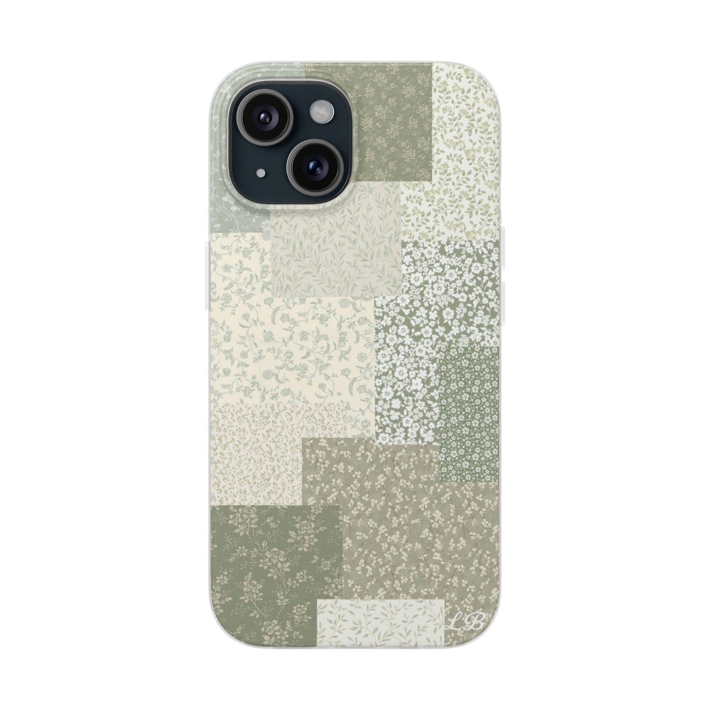 Bloom Quilt Phone Case - Sage