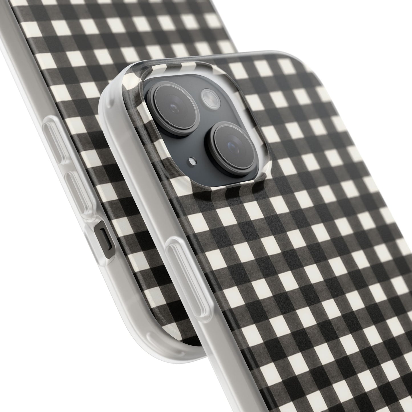 Gingham Noir Phone Case