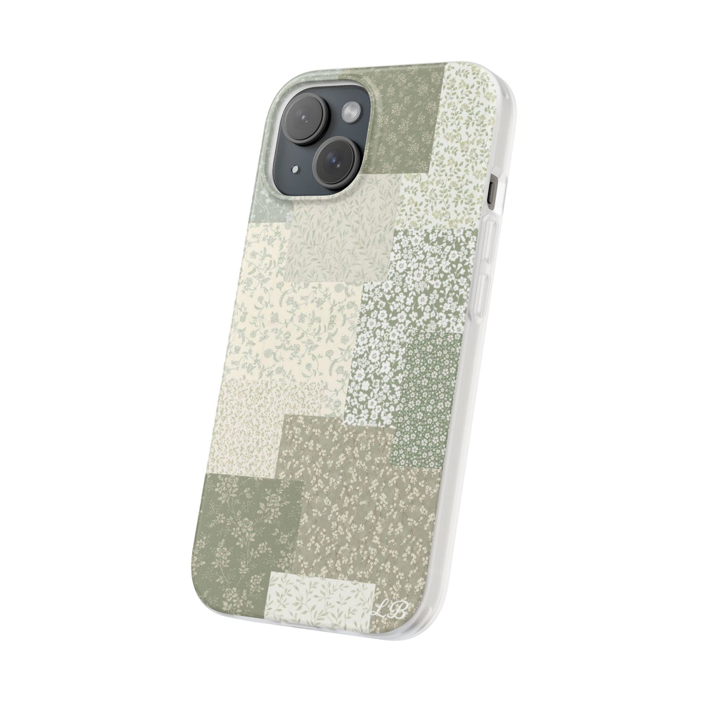 Bloom Quilt Phone Case - Sage