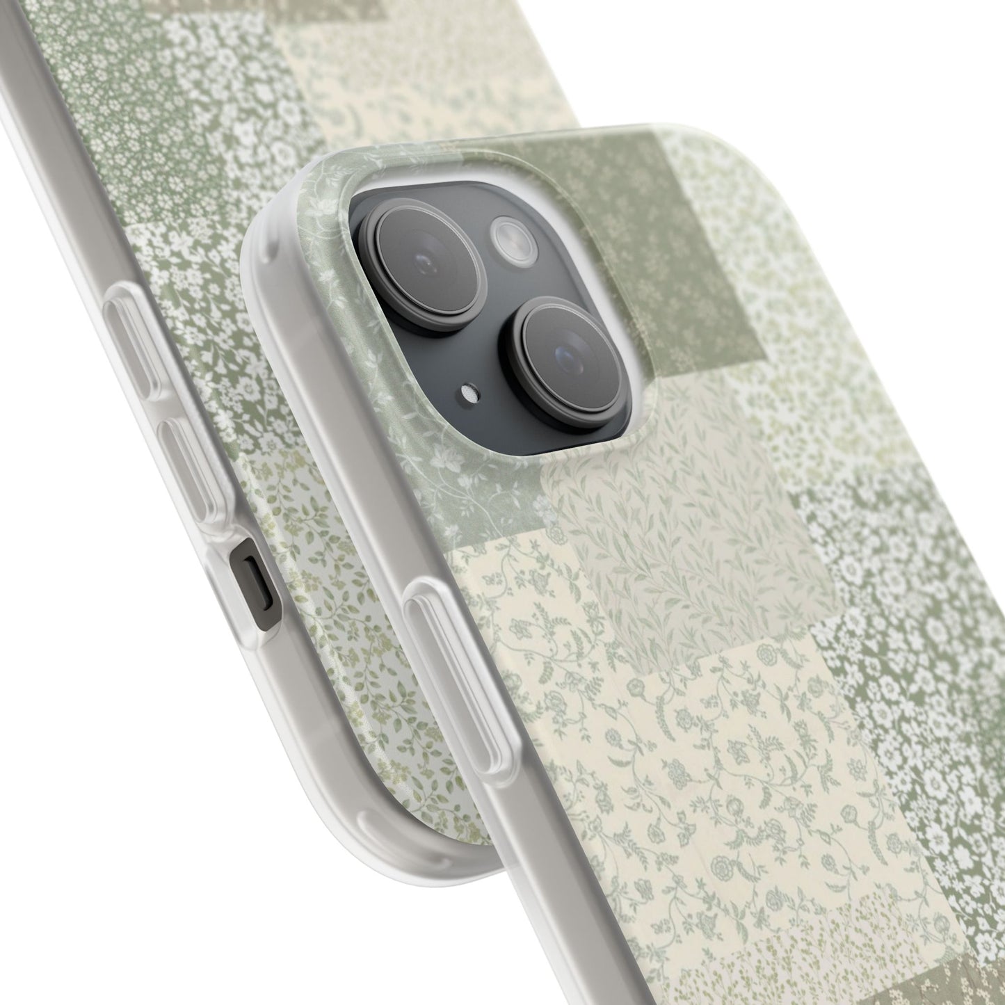 Bloom Quilt Phone Case - Sage