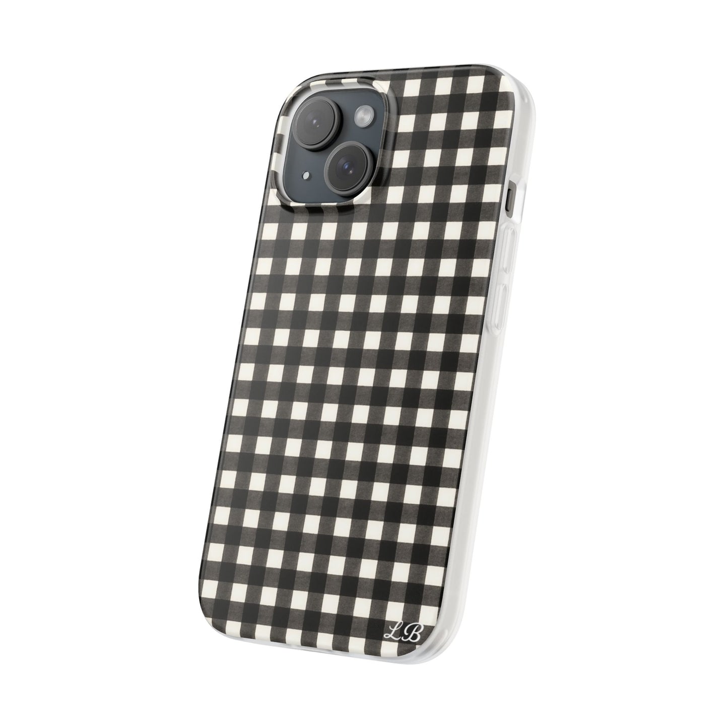 Gingham Noir Phone Case
