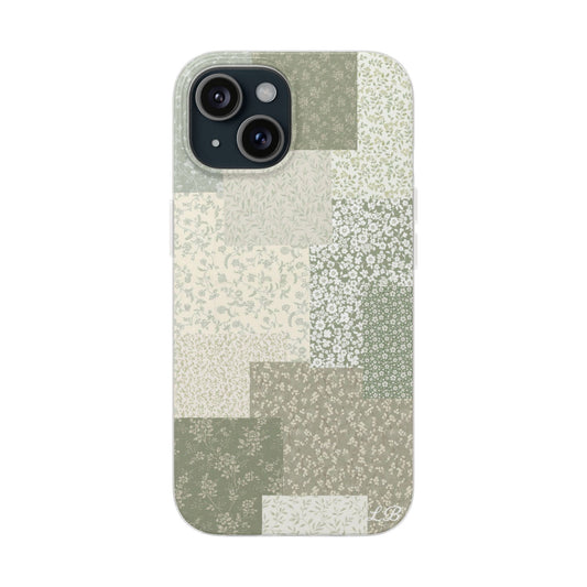 Bloom Quilt Phone Case - Sage